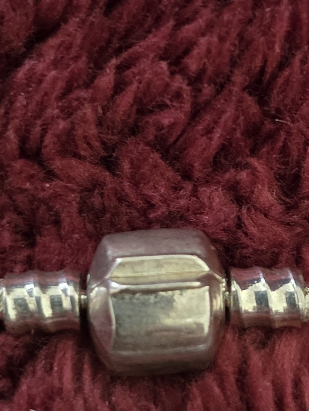 Silver and Black Charm Bracelet with Pavé Accents 8" EUC - Picture 11 of 11